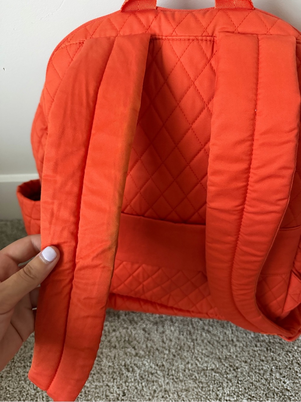 Vera Bradley Bancroft Backpack - Koi Orange - Picture 5 of 6